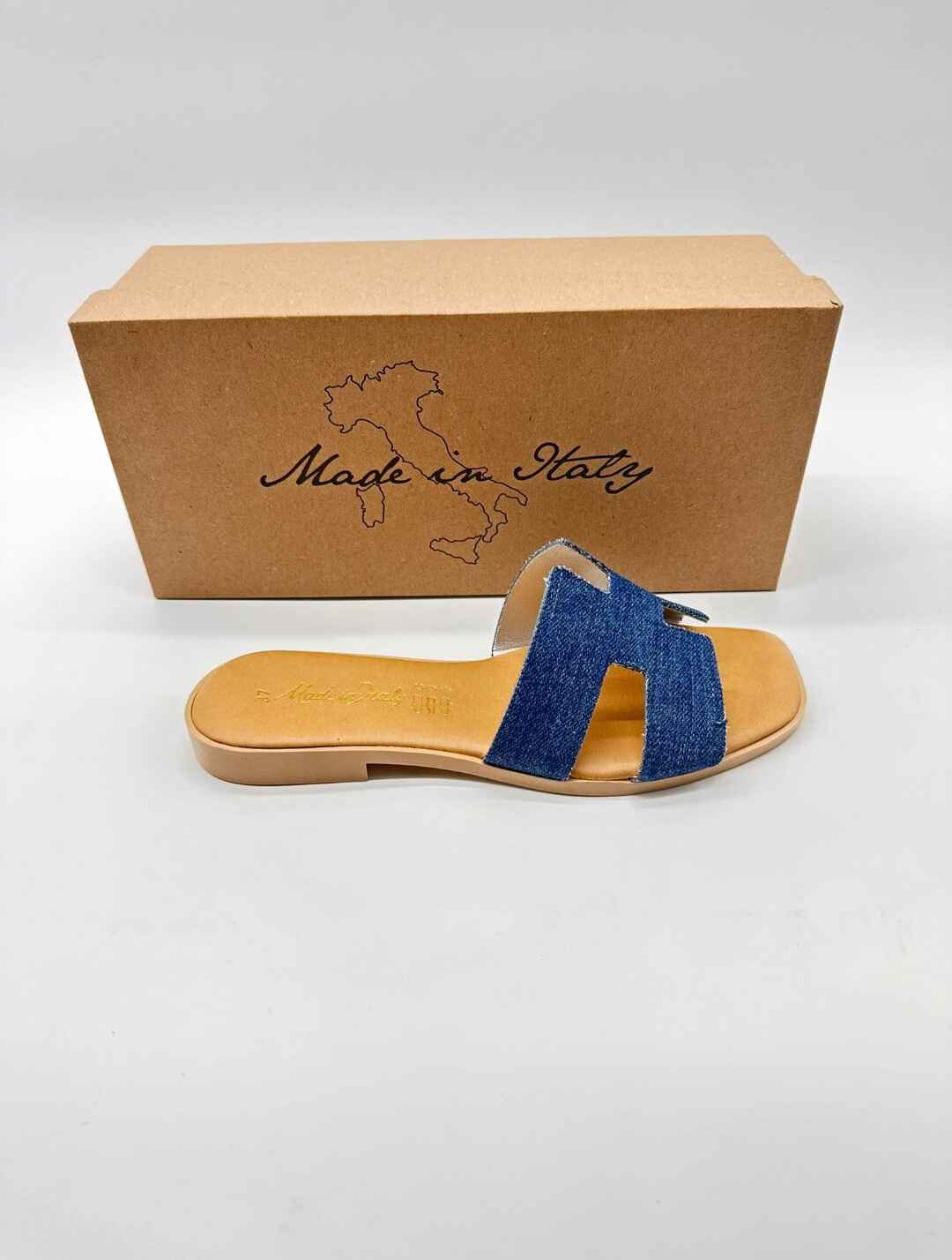 Sandalo H Jeans Chiaro